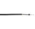 Koaxialkabel PVC 4.9mm 50Ohm Verzinntes Kupfer Schwarz 100m